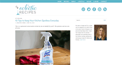 Desktop Screenshot of eclecticrecipes.com